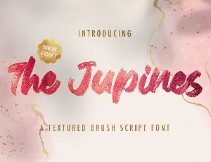 The Jupines font