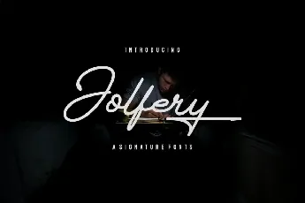 Jolfery font