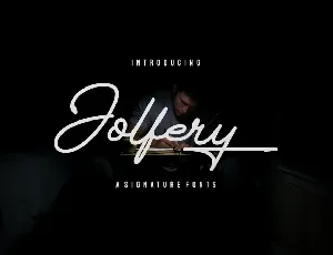 Jolfery font