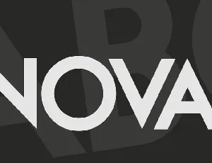 NOVA font