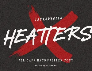 HeAtterS font