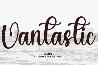 Vantastic Typeface font