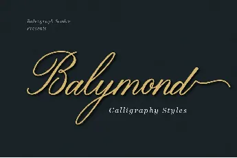 Balymond font