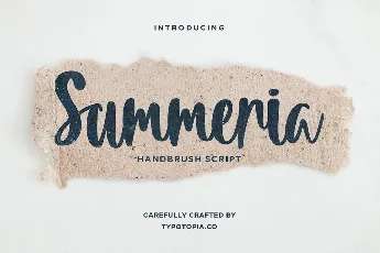 Summeria font