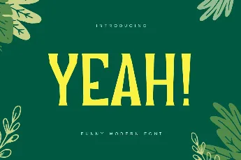 Yeah font