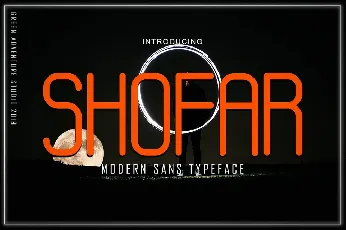 SHOFAR font