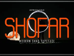 SHOFAR font