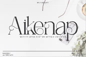 Aikenap font