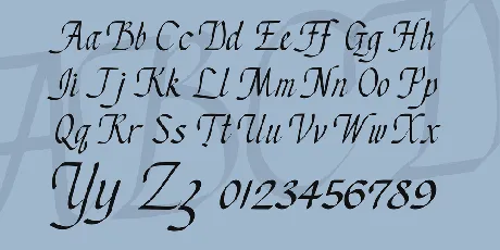 Chancery Cursive font