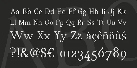 Irianis ADF font