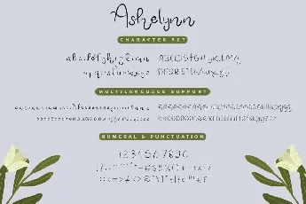 Ashelynn Sweet Demo font