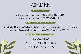 Ashelynn Sweet Demo font