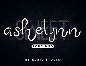 Ashelynn Sweet Demo font