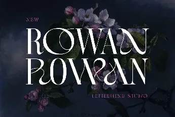 Rowan font