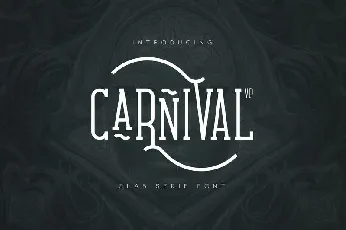 Carnival VP Slab Serif font