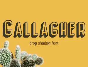 Gallagher Fancy font