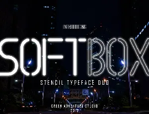 SOFTBOX font