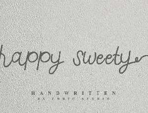 Happy Sweety Demo font