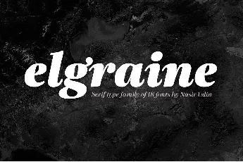 Elgraine font