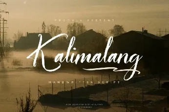 Kalimalang font