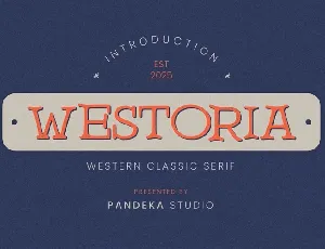 Westoria font