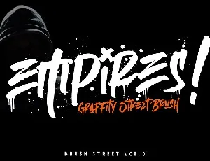 Empires Brush font