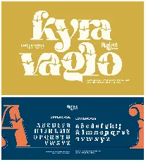 Kyra Vaglo Demo font