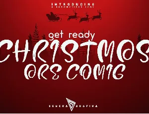 Christmas Are Comming font