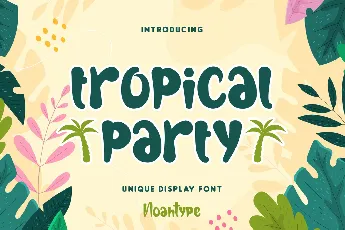 Tropical Party Demo font