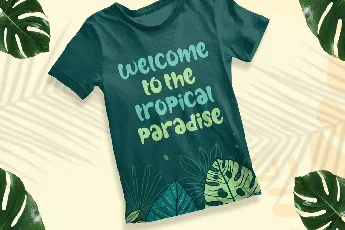 Tropical Party Demo font