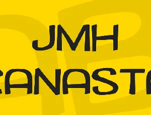 JMH CANASTA font