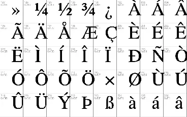 Romande ADF font