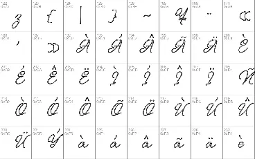 Integer font