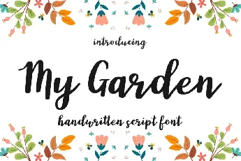 Mygarden font