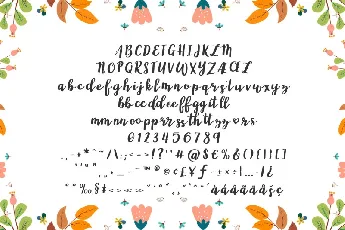 Mygarden font