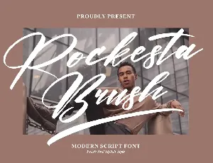 Rockesta Brush font