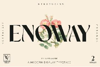 Enoway font