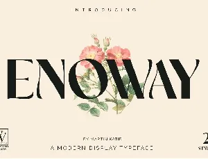 Enoway font