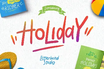 Holiday Script font