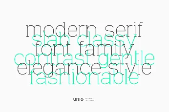 Venice Serif font