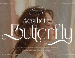 Butterfly font