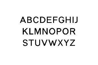 Hypodermic font