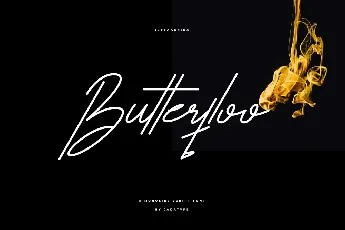 Butterfloo font