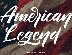 American Legend font