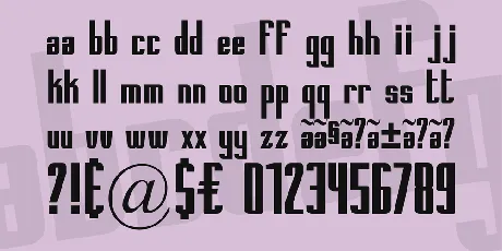 Printed Circuit Board font