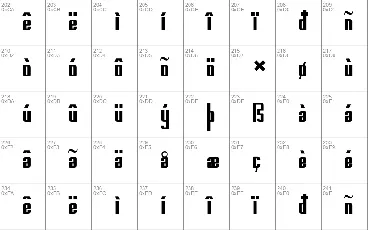 Printed Circuit Board font