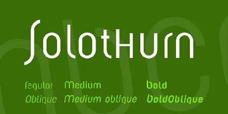 Solothurn font