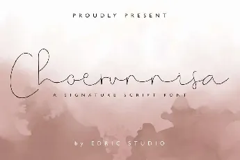 Choerunnisa Demo font