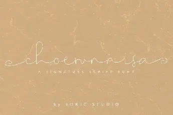 Choerunnisa Demo font