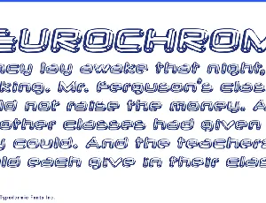 Neurochrome font